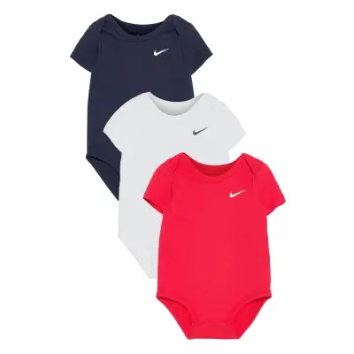 Nike 3R-3Pk Bodysuit - Multi/patterned - 50-56