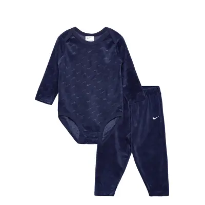 Nike Ax-Bodysuit+Pant+Attachment Marinblå