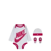 Nike Nike Bodysuit+Hat+Bootie - Pink - 50-68