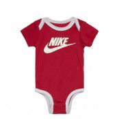 Nike C1-Bodysuit+Hat+Bootie Röd