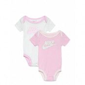 Nike C1-Bodysuit+Hat+Bootie Rosa