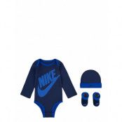 Nike Futura Bodysuit Box Set Långärmad Bodysuit Navy Nike