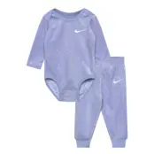 Nike Kp-Bodysuit Pant Set - Blue - 86/92CM