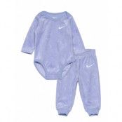 Nike Nike Essentials Bodysuit And Pants Set Blå