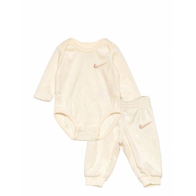 Nike Nike Essentials Bodysuit And Pants Set Kräm