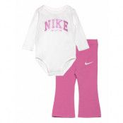 Nike Nike Swoosh Spirit Bodysuit Set Rosa