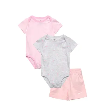 Nike Nkn Essent Stripe Swooshfetti Set - Pink - 86