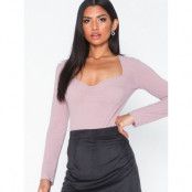 NLY One Soft Cup Bodysuit Långärmade toppar
