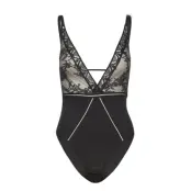 Olivia Bodysuit Bodies Slip Black Passionata