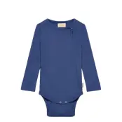 Petit Piao Body L/S Modal - Blue - 62