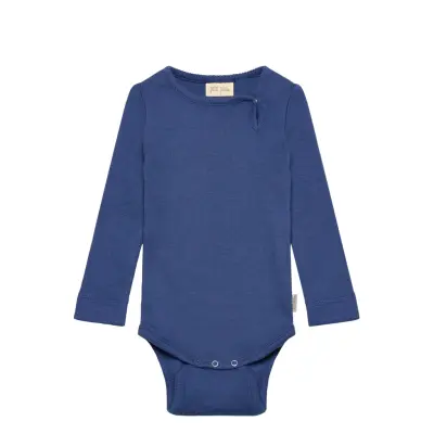 Petit Piao Body L/S Modal - Blue - 62
