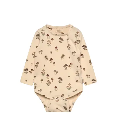 Petit Piao Body L/S Printed - Beige - 62