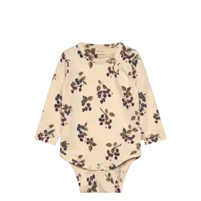 Petit Piao Body L/S Printed - Cream - 68