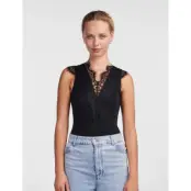 Pieces Pcilu Bodystocking Noos - Black - S