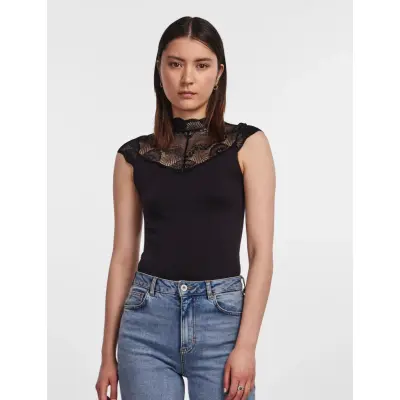 Pieces Pcnaya Bodystocking Noos - Black - M/L