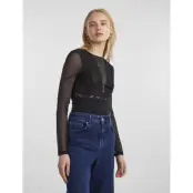 Pieces Pcsicca Ls Bodystocking Noos - Black - M