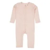 Copenhagen Colors Pointelle Heart Full Body Rosa