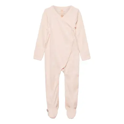 Rib Jersey Full Body Crossover *Villkorat Erbjudande Bodysuits Long-sleeved Bodysuits Pyjamas Sie Rosa Copenhagen Colors