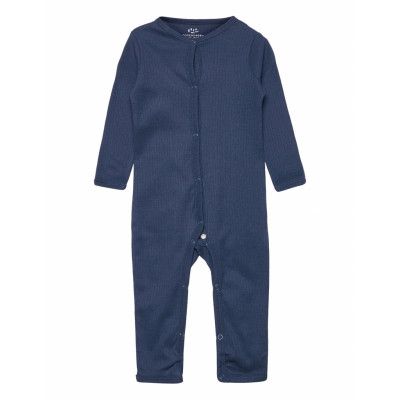 Copenhagen Colors Rib Jersey Full Body Blå