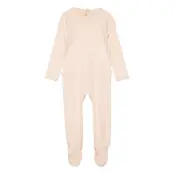 Rib Jersey Full Body W. Back Opening *Villkorat Erbjudande Långärmad Bodysuit Creme Copenhagen Colors