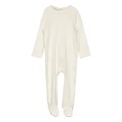 Rib Jersey Full Body W. Back Opening *Villkorat Erbjudande Långärmad Bodysuit Creme Copenhagen Colors