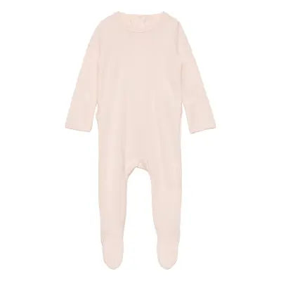 Copenhagen Colors Rib Jersey Full Body W. Back Opening Rosa