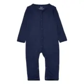 Rib Jersey Full Body *Villkorat Erbjudande Långärmad Bodysuit Marinblå Copenhagen Colors
