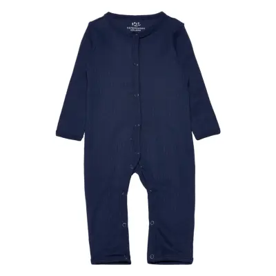 Rib Jersey Full Body *Villkorat Erbjudande Långärmad Bodysuit Marinblå Copenhagen Colors