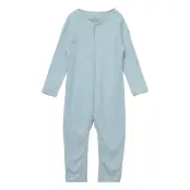 Rib Jersey Full Body *Villkorat Erbjudande Långärmad Bodysuit Blå Copenhagen Colors