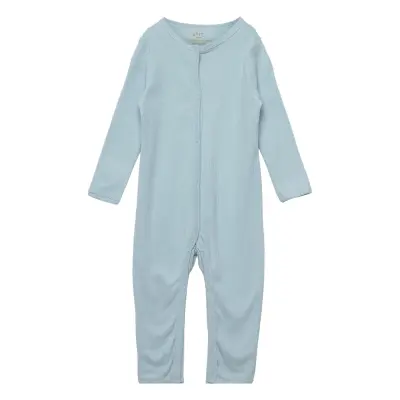 Rib Jersey Full Body *Villkorat Erbjudande Långärmad Bodysuit Blå Copenhagen Colors