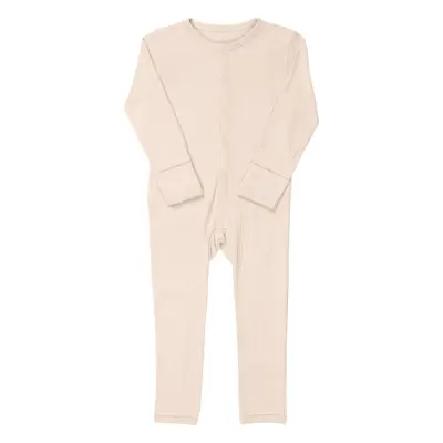 Rib Jersey Full Body *Villkorat Erbjudande Långärmad Bodysuit Rosa Copenhagen Colors