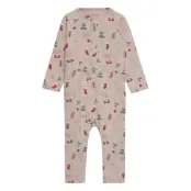 Fixoni Romper Ls Beige