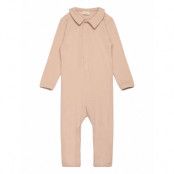 Fixoni Romper Ls Rib Rosa