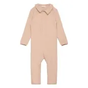Fixoni Romper Ls Rib Rosa