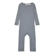 Rompy Långärmad Bodysuit Blå MarMar Cph