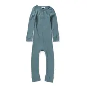 Rompy *Villkorat Erbjudande Långärmad Bodysuit Grön MarMar Cph