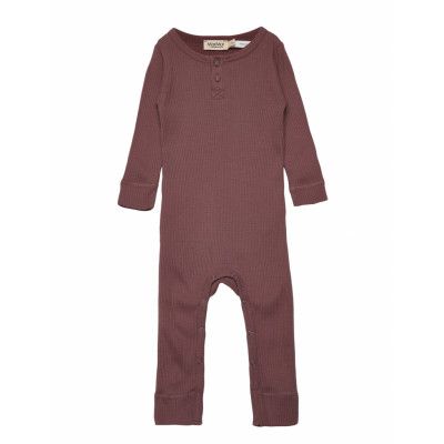 Rompy Långärmad Bodysuit Rosa MarMar Cph