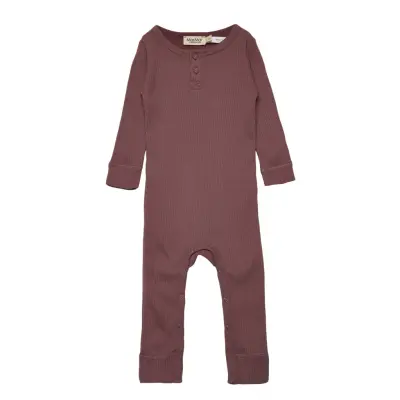 Rompy Långärmad Bodysuit Rosa MarMar Cph