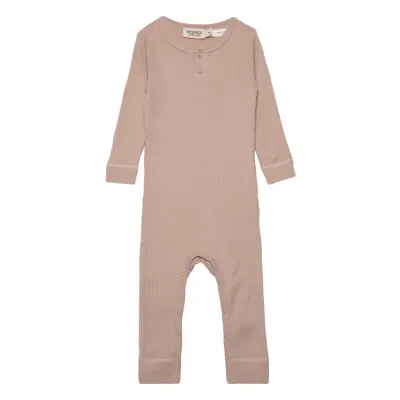 Rompy Långärmad Bodysuit Rosa MarMar Cph