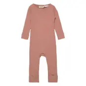 Rompy Långärmad Bodysuit Rosa MarMar Cph