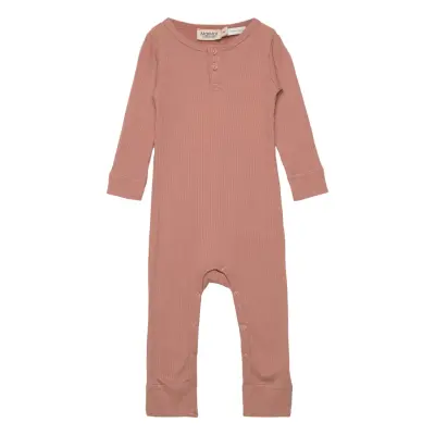 Rompy Långärmad Bodysuit Rosa MarMar Cph