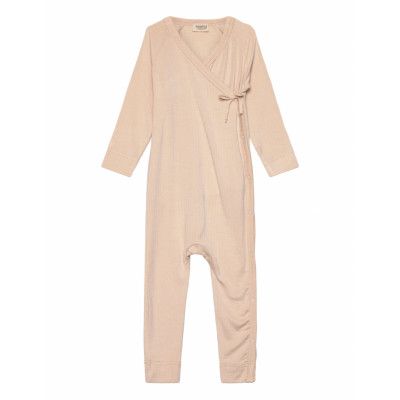 Rula Långärmad Bodysuit Beige MarMar Copenhagen