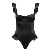 Sadie Bodysuit Bodies Slip Svart OW Intimates