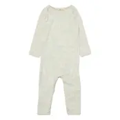 Sgben Boypastel Owl Bodysuit Långärmad Bodysuit Grå Soft Gallery