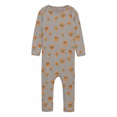 Sgben Marcel Bodysuit Långärmad Bodysuit Grå Soft Gallery