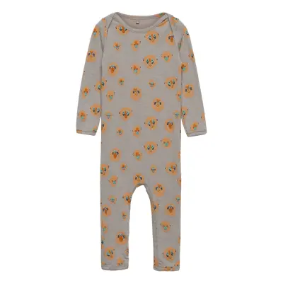 Sgben Marcel Bodysuit Långärmad Bodysuit Grå Soft Gallery