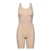 Shaping Bodysuit Lana Legs Lingerie Shapewear Bottoms Beige Lindex