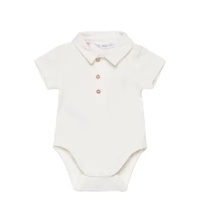 Short Sleeve Bodysuit Bodies Short-sleeved Vit Mango