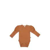 Smallstuff Body Ls W. Puff, Rosehip - Orange - 62