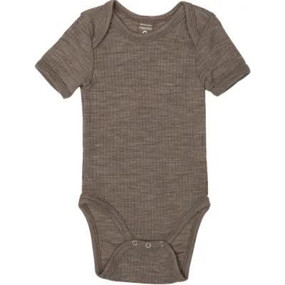 Smallstuff Body Ss, Nature Drop Needle, Merino Wool - Brown - 80